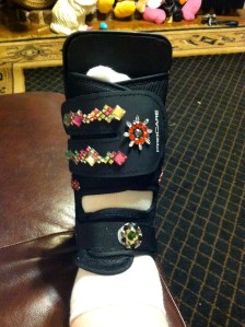 And isn't it lovely with those white socks....