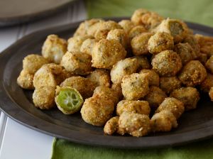 This right here....is Okra....Fried Okra!